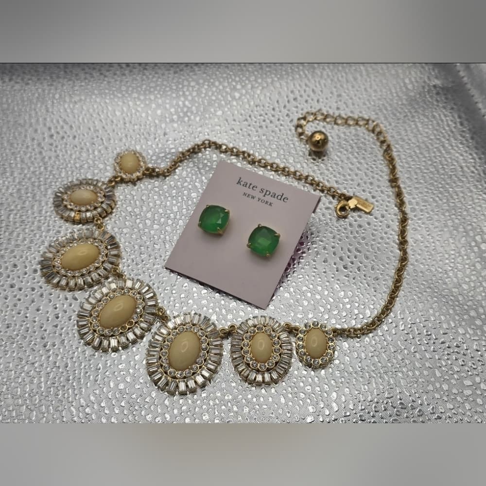Kate Spade New York Earrings And Necklace *READ* - Thumbnail 3