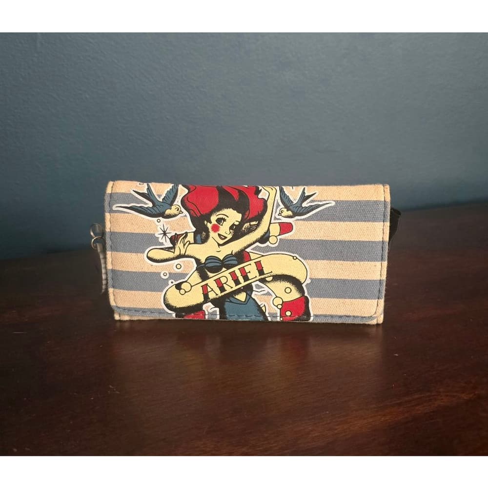 Loungefly ❤️ Logo Disney Ariel Flap Wallet - Thumbnail 7