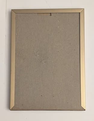 Vintage Bunny Yeager Framed Photo Mid Century Pinup Burlesque Glamour Art 5x7 - Thumbnail 2