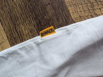DeWALT Graphic T-Shirt Mens 2XL White Baltimore Maryland Est 1924 Workwear Tee - Thumbnail 7