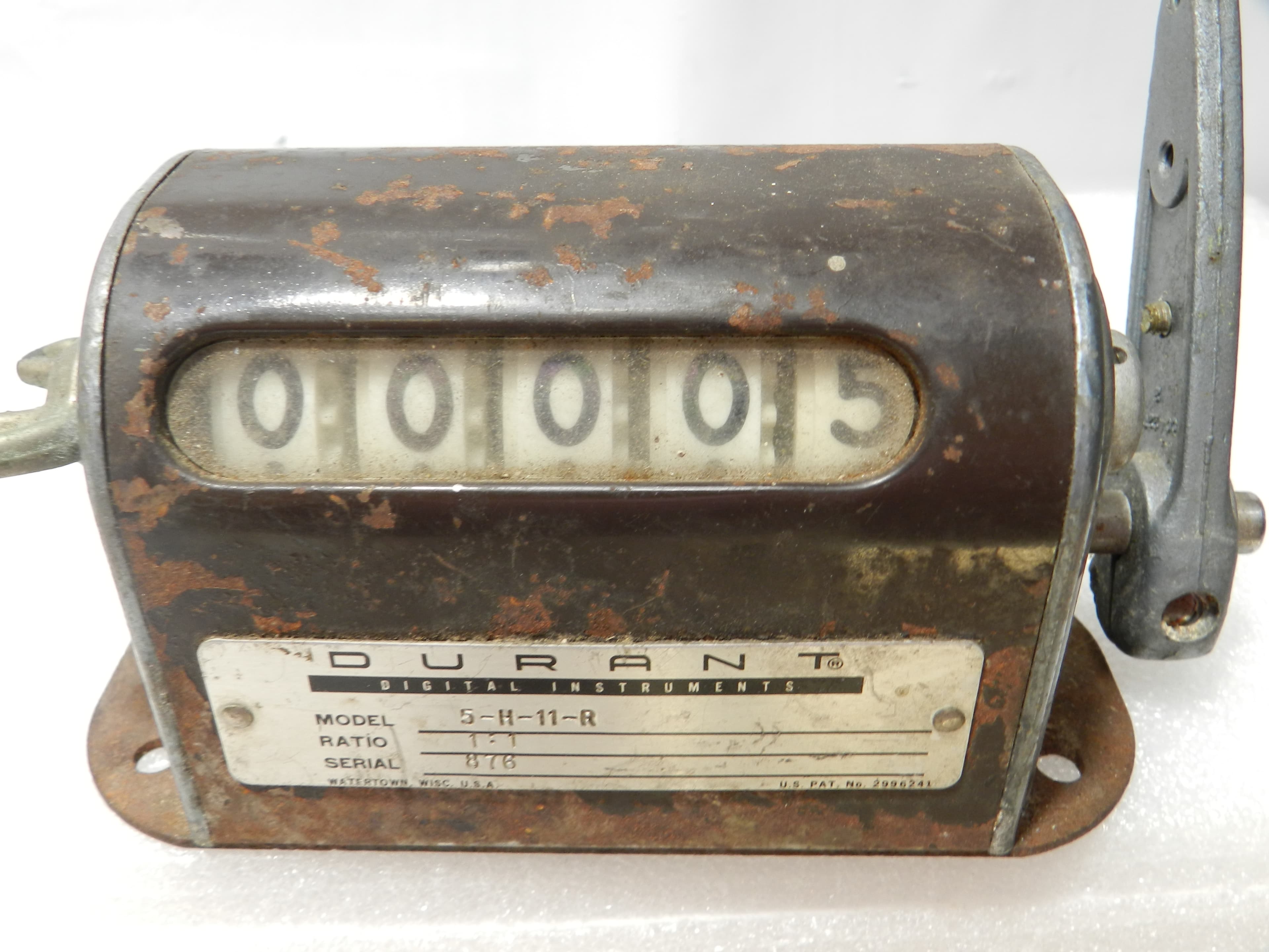 Antique Durant 5-H-11-R Counter Ratio 1:1 Working  (N53J) - Thumbnail 4