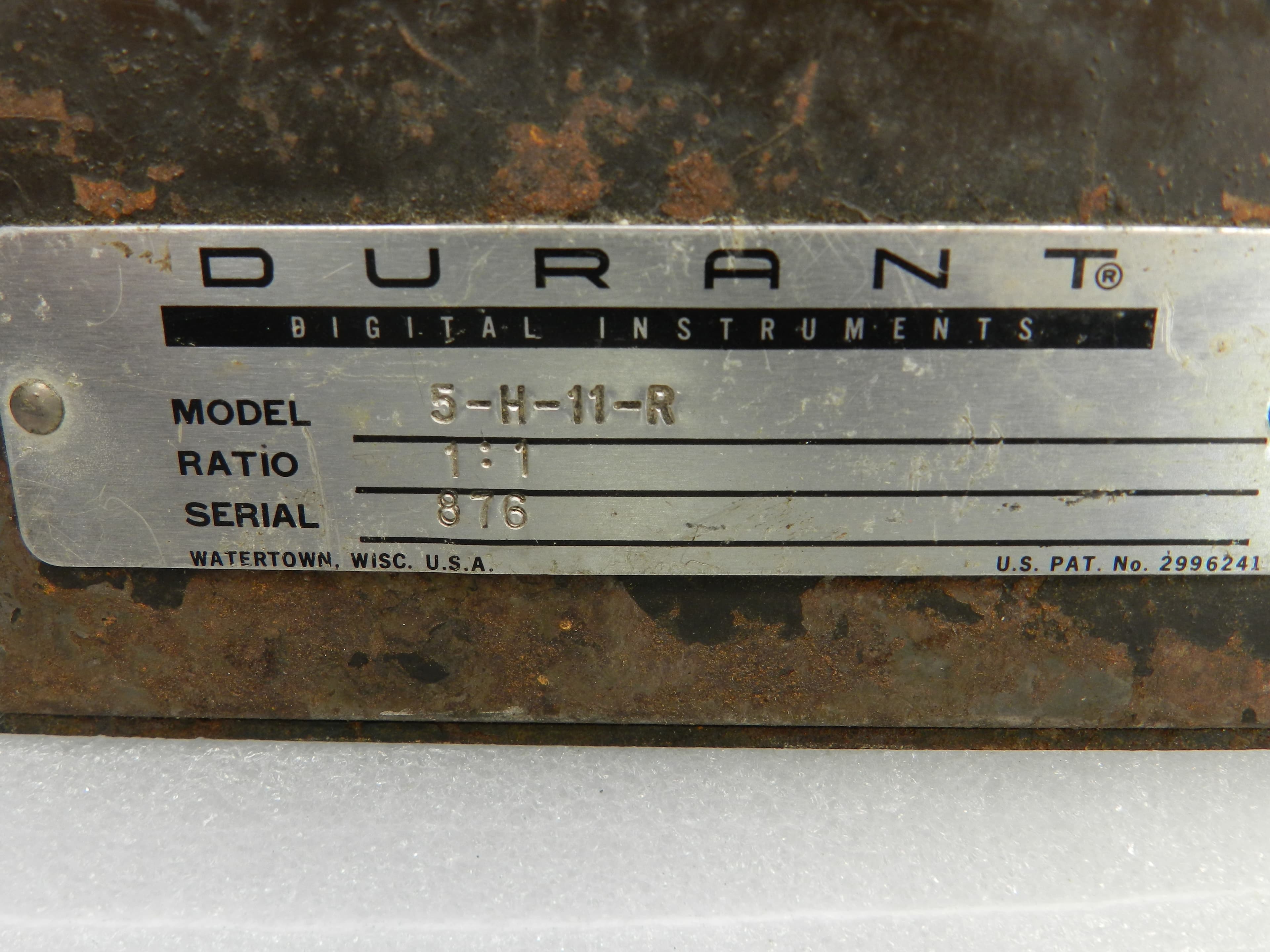 Antique Durant 5-H-11-R Counter Ratio 1:1 Working  (N53J) - Thumbnail 8