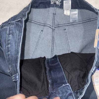 Terra & Sky Women's 18 Plus Size Skinny Jeans Size 18W New high Rise - Thumbnail 7