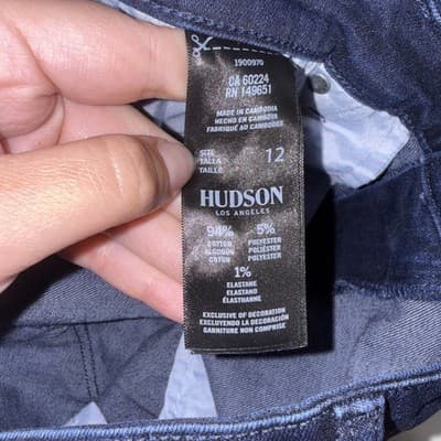 Hudson Women’s Size 12 • 29” Inseam • New • Obscurity Blue 1900970 - Thumbnail 4