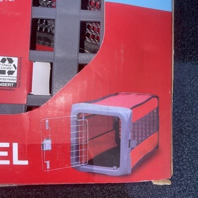 NEW Vibrant Life Small Pop Up Dog Kennel 22.50x 14.25x14.50 - Thumbnail 4