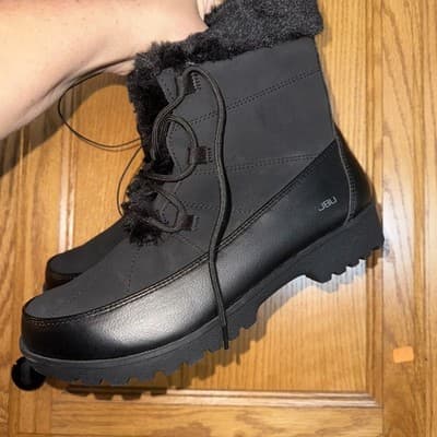 LEFT FEET ONLY • Womens 9 JBU Boots With Memory Foam • 2 LEFT FEET • LEFT FOOTED - Thumbnail 4