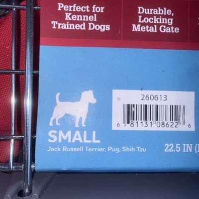 NEW Vibrant Life Small Pop Up Dog Kennel 22.50x 14.25x14.50 - Thumbnail 6