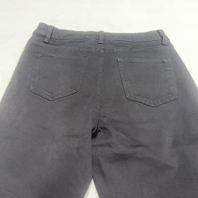 Time & Tru Women’s High Rise Black Skinny Jeans 8 Short • STRETCH - Thumbnail 3