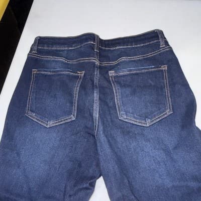 Time And Tru Jeans High Rise Skinny Stretch 8 Short - Thumbnail 5