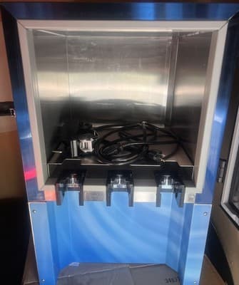 Silver King Refrigerated 3 Flavor Coffee Creamer Dispenser SKNES3B Coffee-Mate - Thumbnail 4