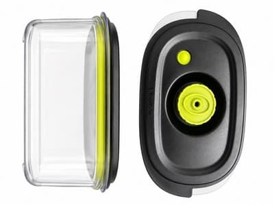 FoodSaver 2pc Rectangular Food Storage Containers 1.2L/ 5 cup - Thumbnail 2