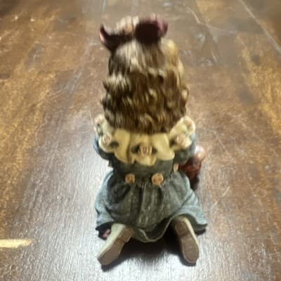 Boyds Yesterdays' Child Dollstone Figurine Rebecca Birthday Resin 1995 - Thumbnail 2