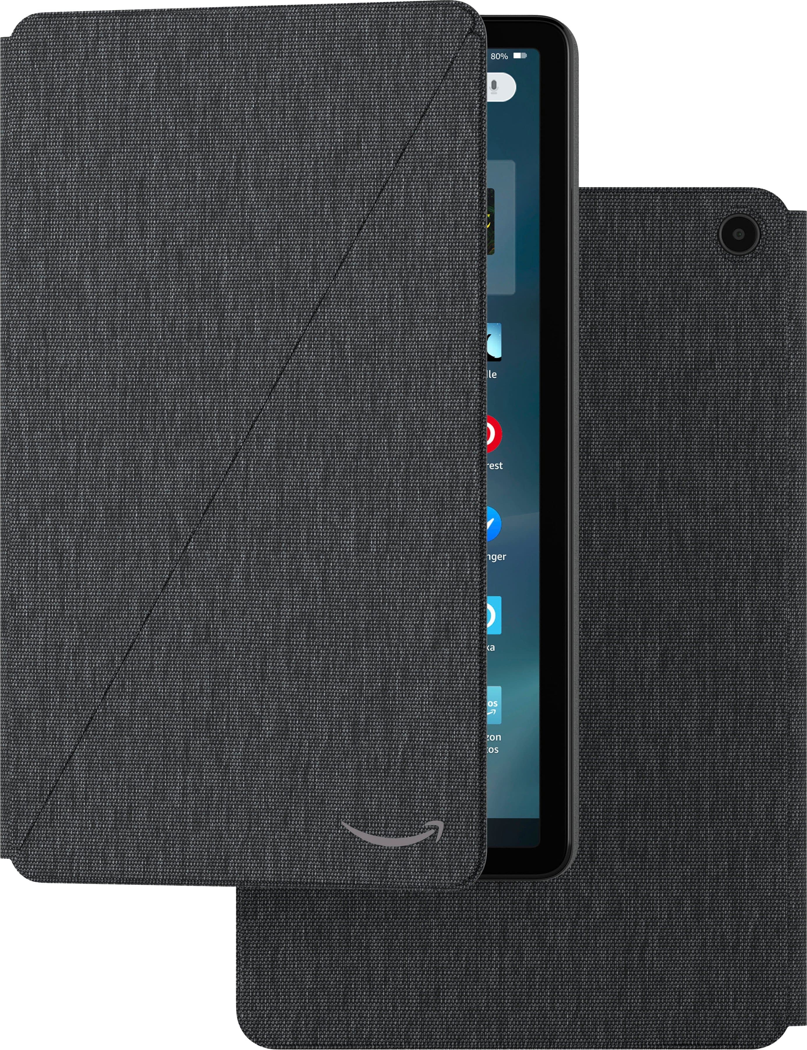 Amazon - Fire Max 11 Cover with Magnetic Attach (2023 Release Tablet) - Black - Thumbnail 3