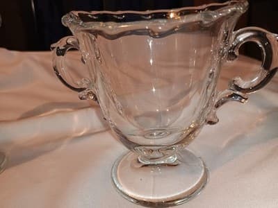 Fostoria “ Century “ Sugar And Creamer Set - Thumbnail 2