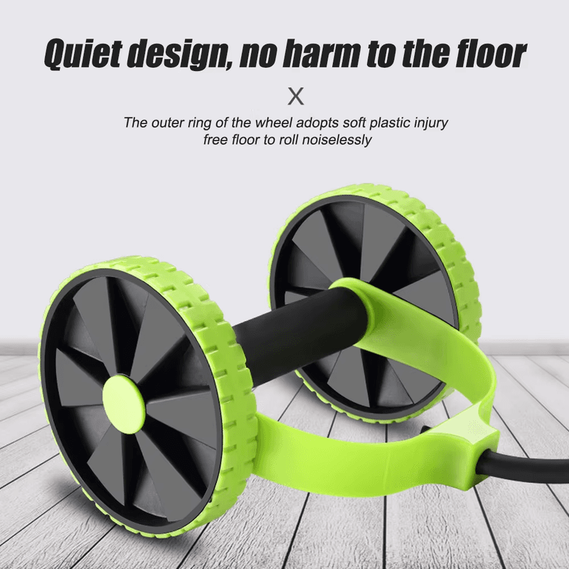 Ab Roller for Abs Workout Multifunctional Thicker No Noise Ab Roller Wheel Exerc - Thumbnail 3