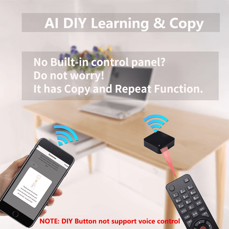Tuya Smart IR Remote Control Smart Life for Smart Home Automation Replace TV DVD - Thumbnail 7