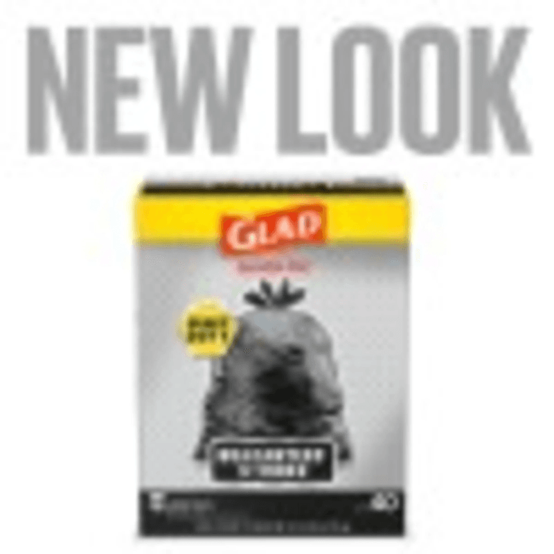 Strong Quick Tie 30 Gallon Large Trash Bags, 40 Bags - Thumbnail 2