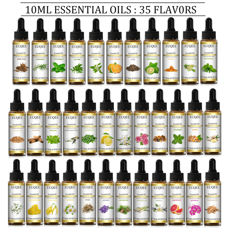 10Ml with Dropper Natural Plant Essential Oil for Diffuser Lavender Spearmint Ja - Thumbnail 7