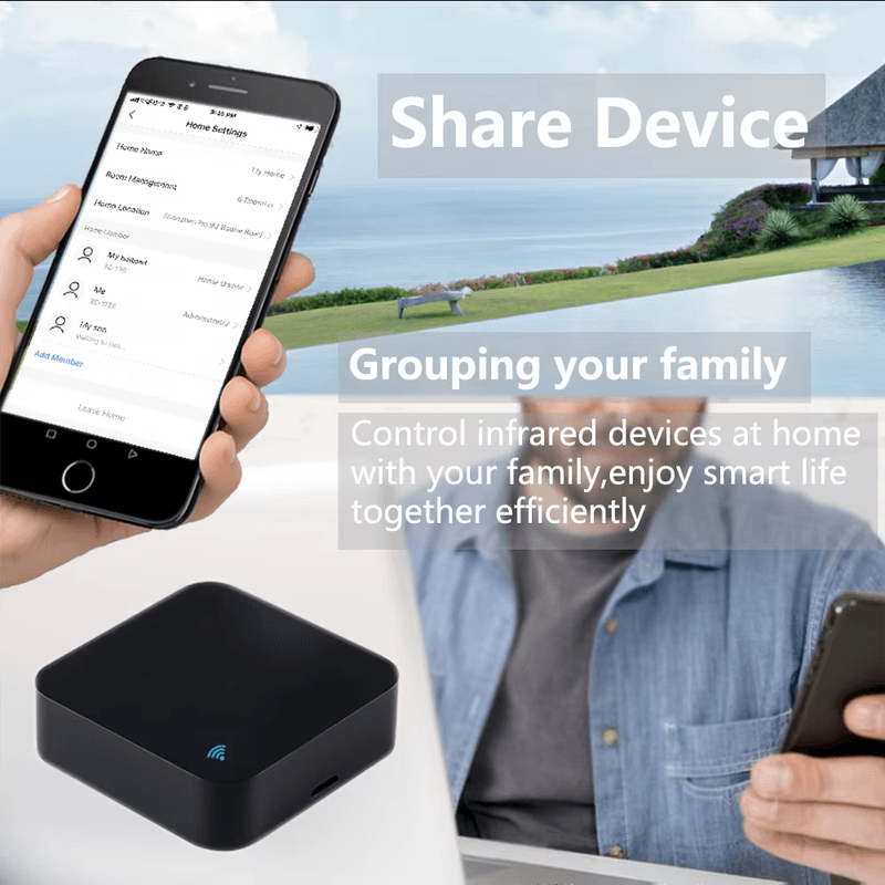 Tuya Smart IR Remote Control Smart Life for Smart Home Automation Replace TV DVD - Thumbnail 6