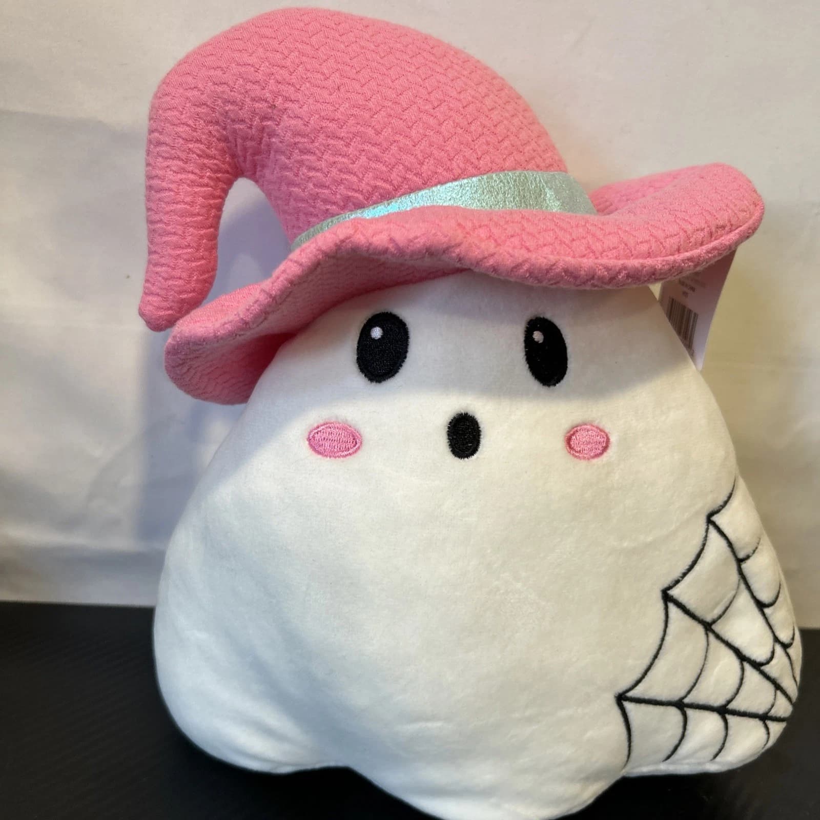 Hugfun Ghost Plush Doll with Pink Witch Hat - Thumbnail 2