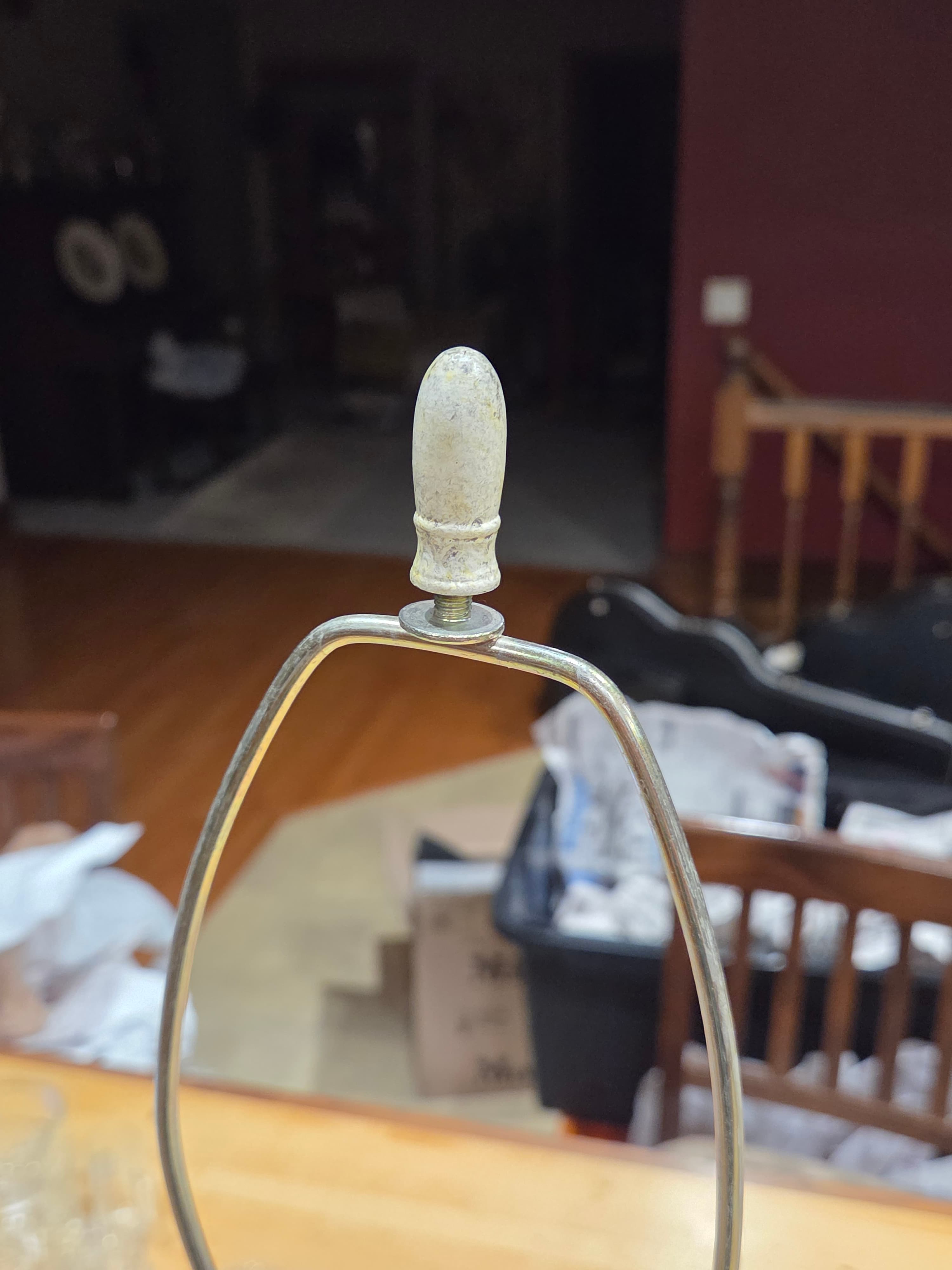 Vintage Industrial Steampunk Armillary Sphere Desk Lamp Science Lab Style - Thumbnail 4
