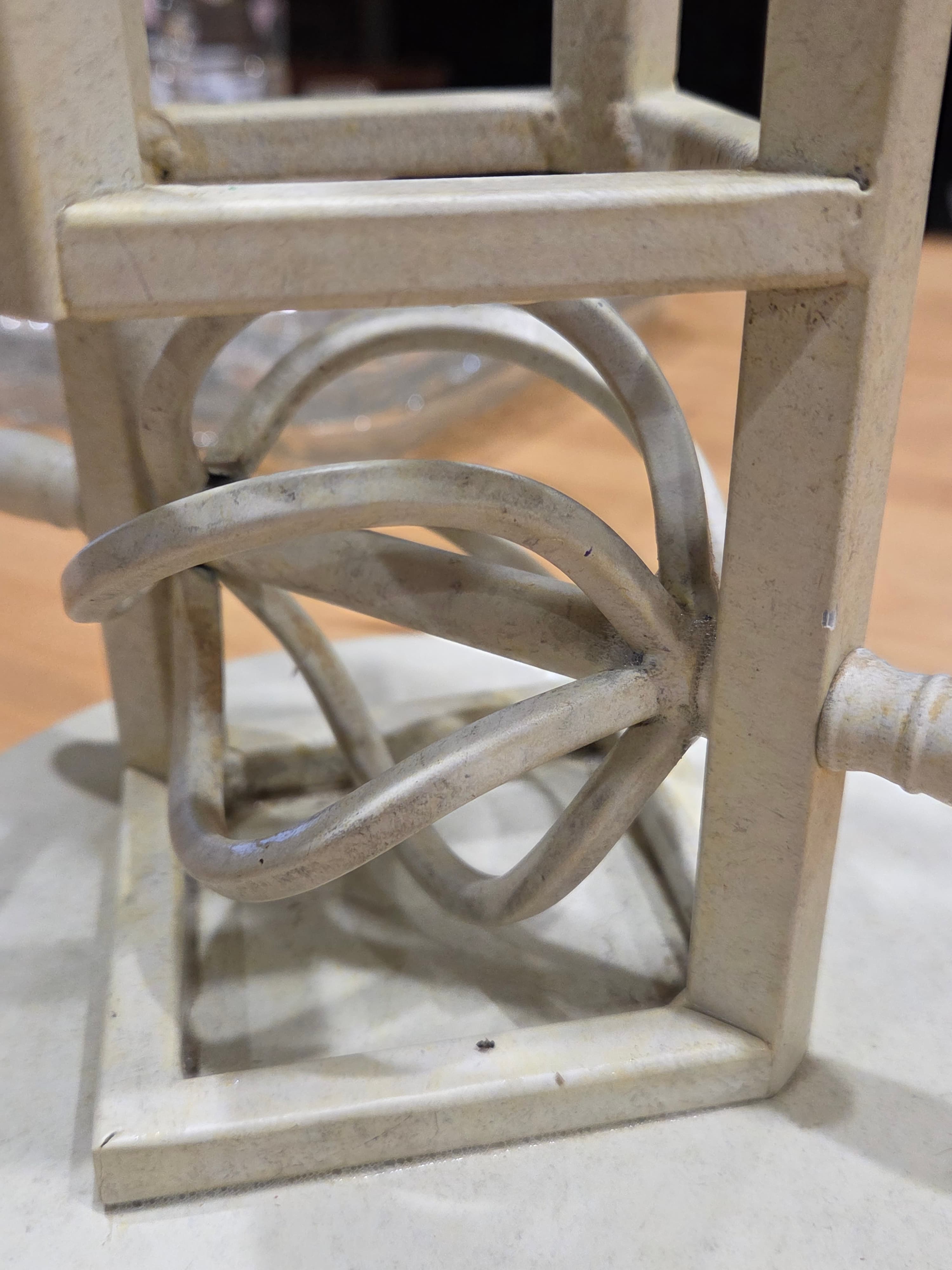Vintage Industrial Steampunk Armillary Sphere Desk Lamp Science Lab Style - Thumbnail 3