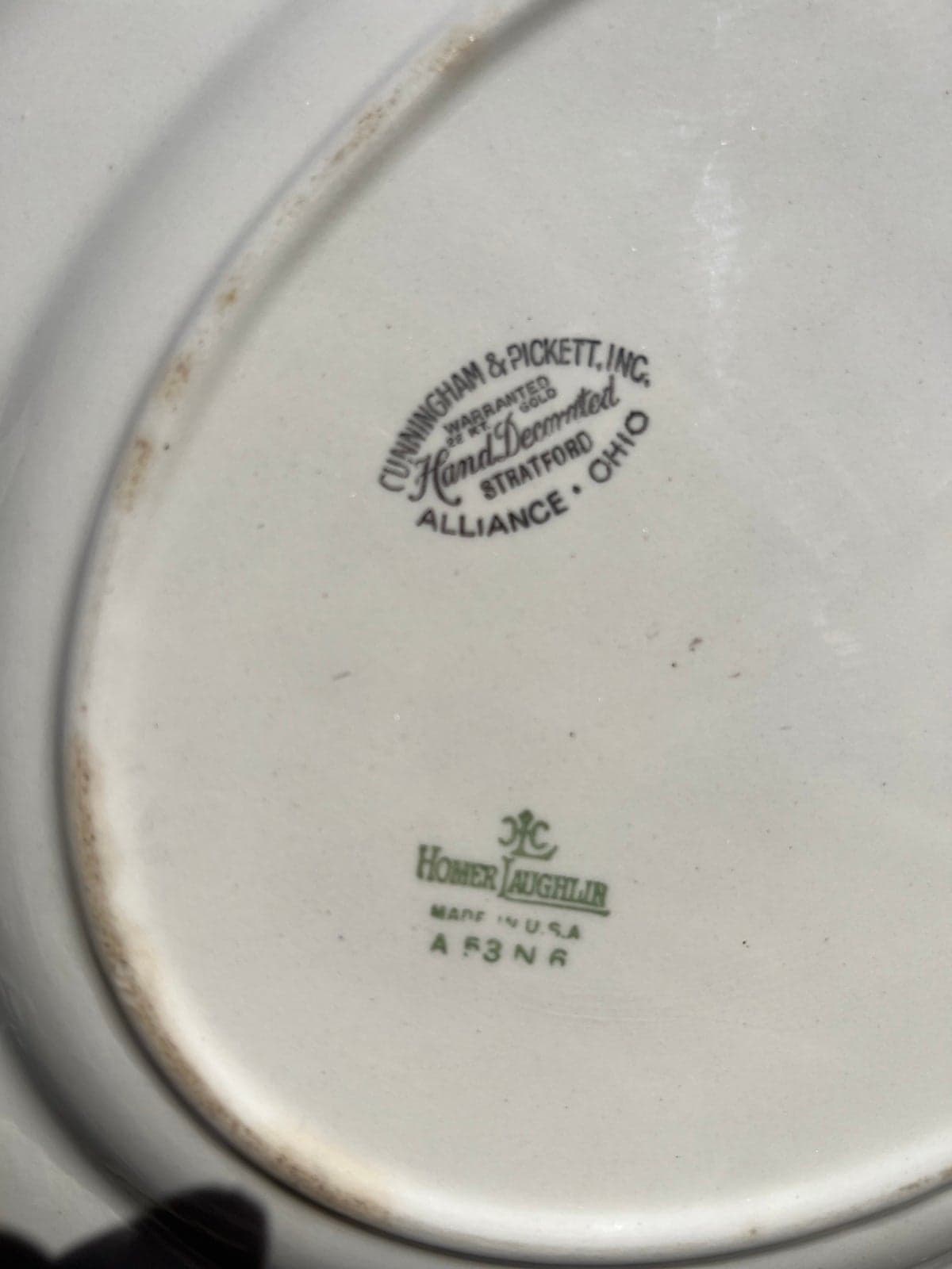 Vintage HOMER LAUGHLIN Serving Platter - Thumbnail 5