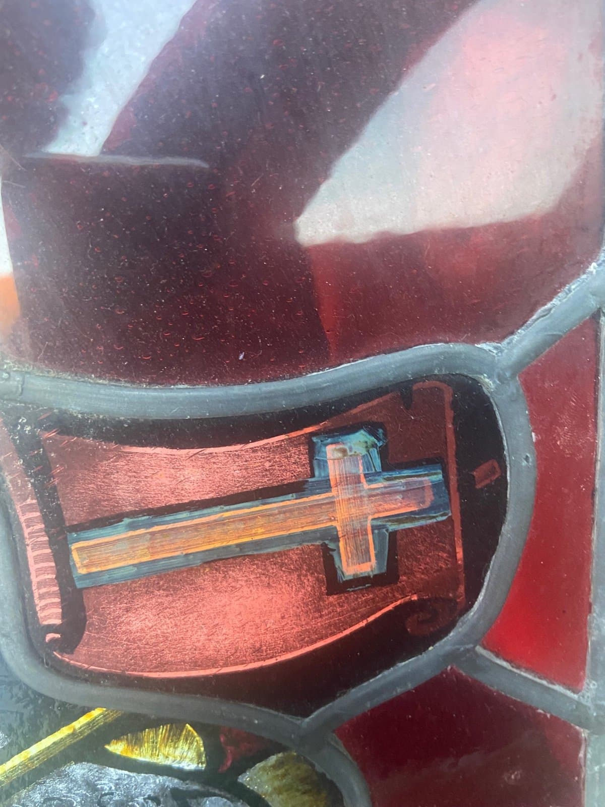 European 1690s to 1730s stained glass window - Thumbnail 2