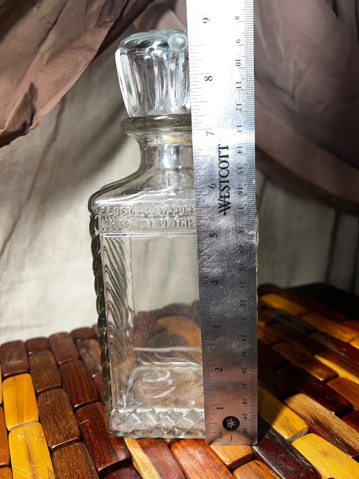 Decanter old mister Boston bourbon - Thumbnail 2