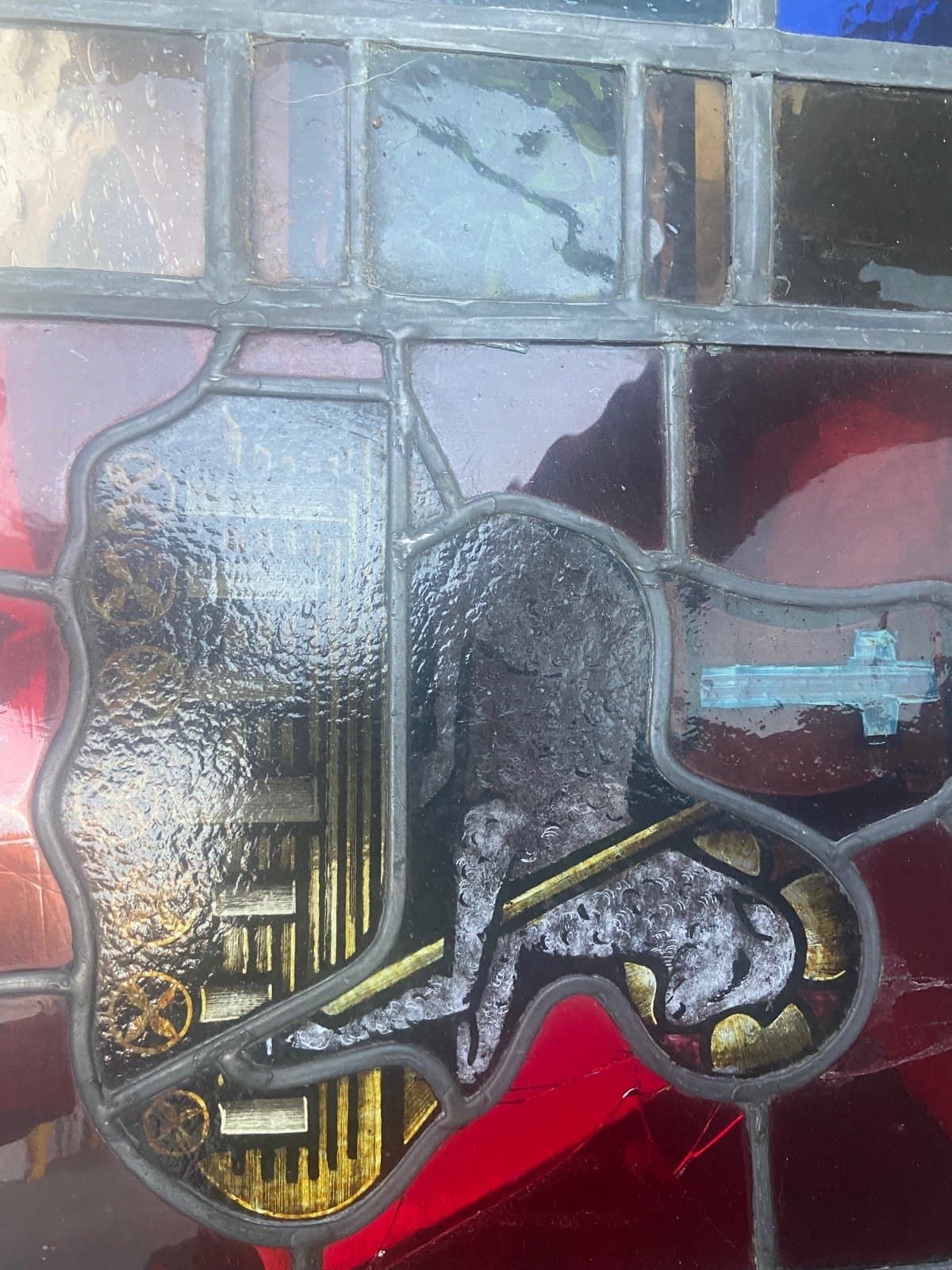 European 1690s to 1730s stained glass window - Thumbnail 6