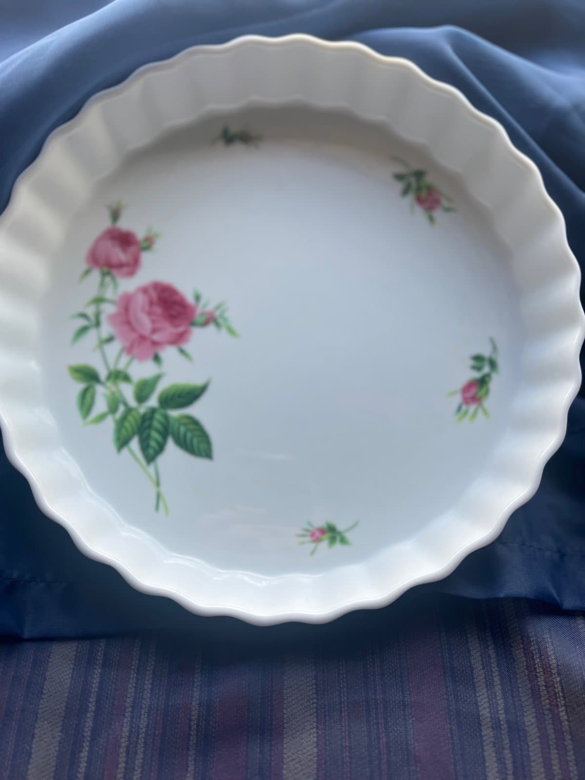 Vintage Christineholm Quiche /Pie porcelain dish - Thumbnail 11