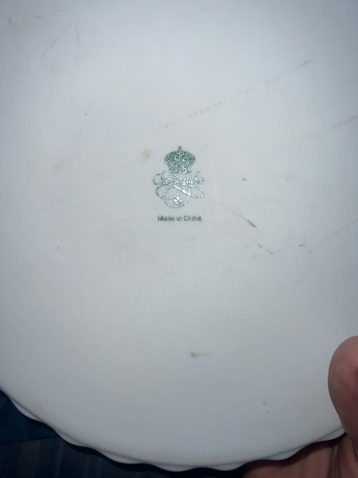 Vintage Christineholm Quiche /Pie porcelain dish - Thumbnail 8