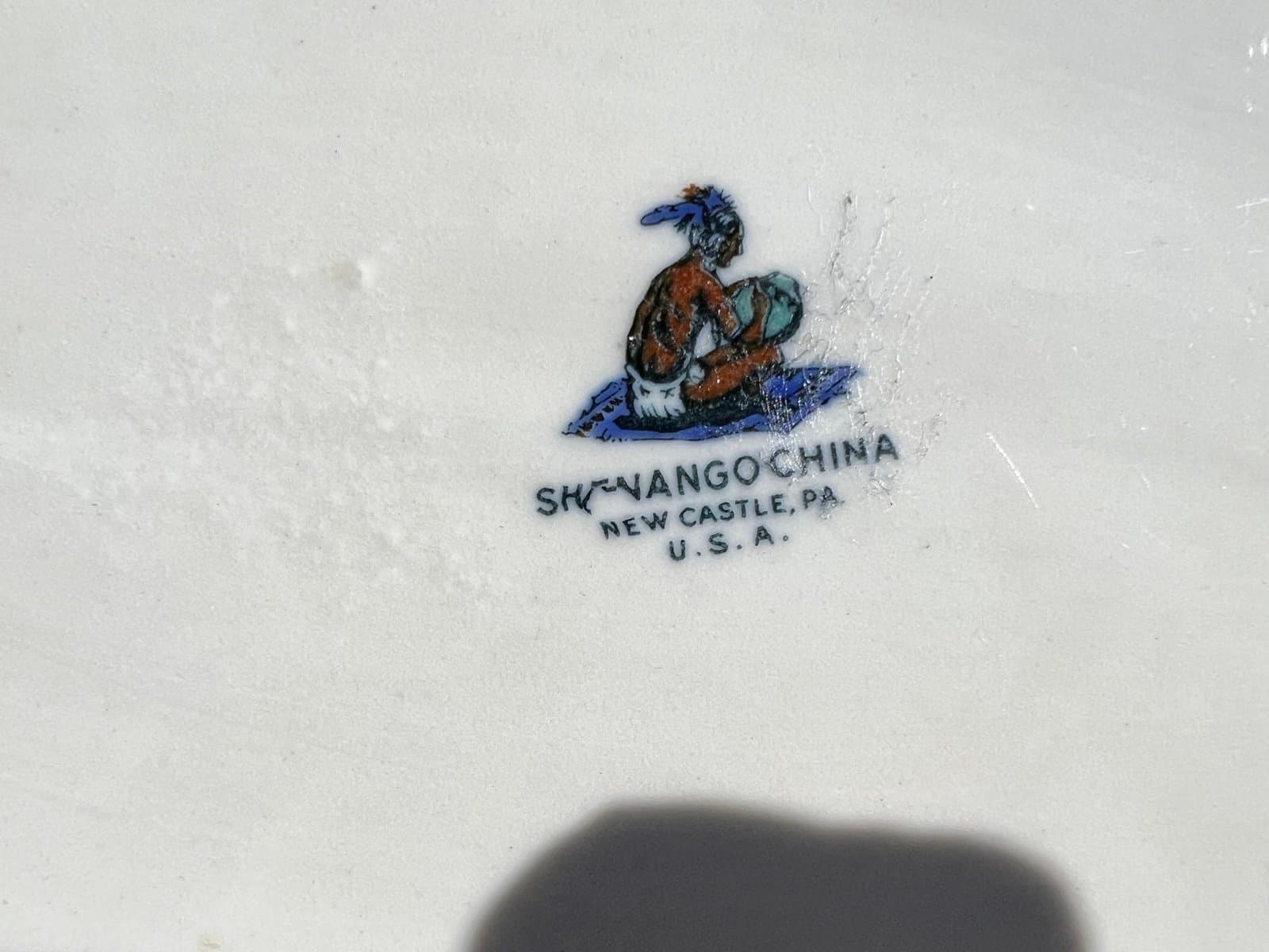 Platter-vintage shenango serving platter - Thumbnail 3
