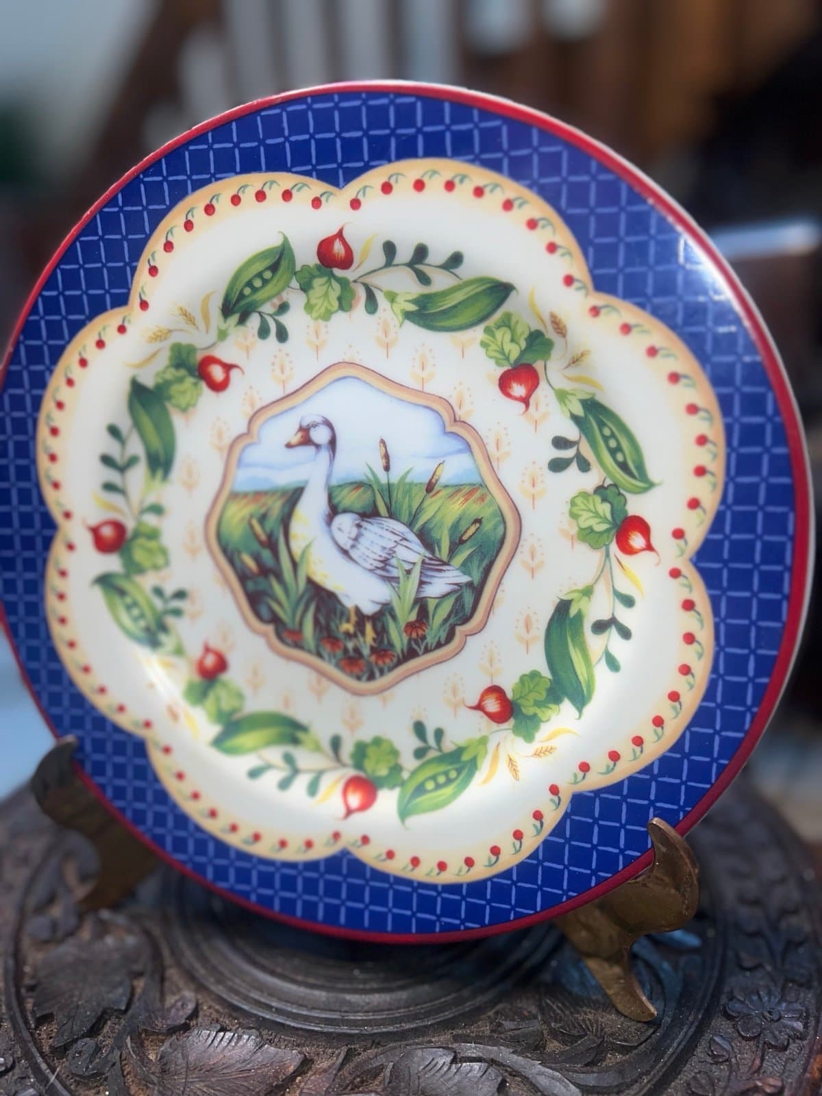 Goose Salad Plate by Le Jardin - Thumbnail 5
