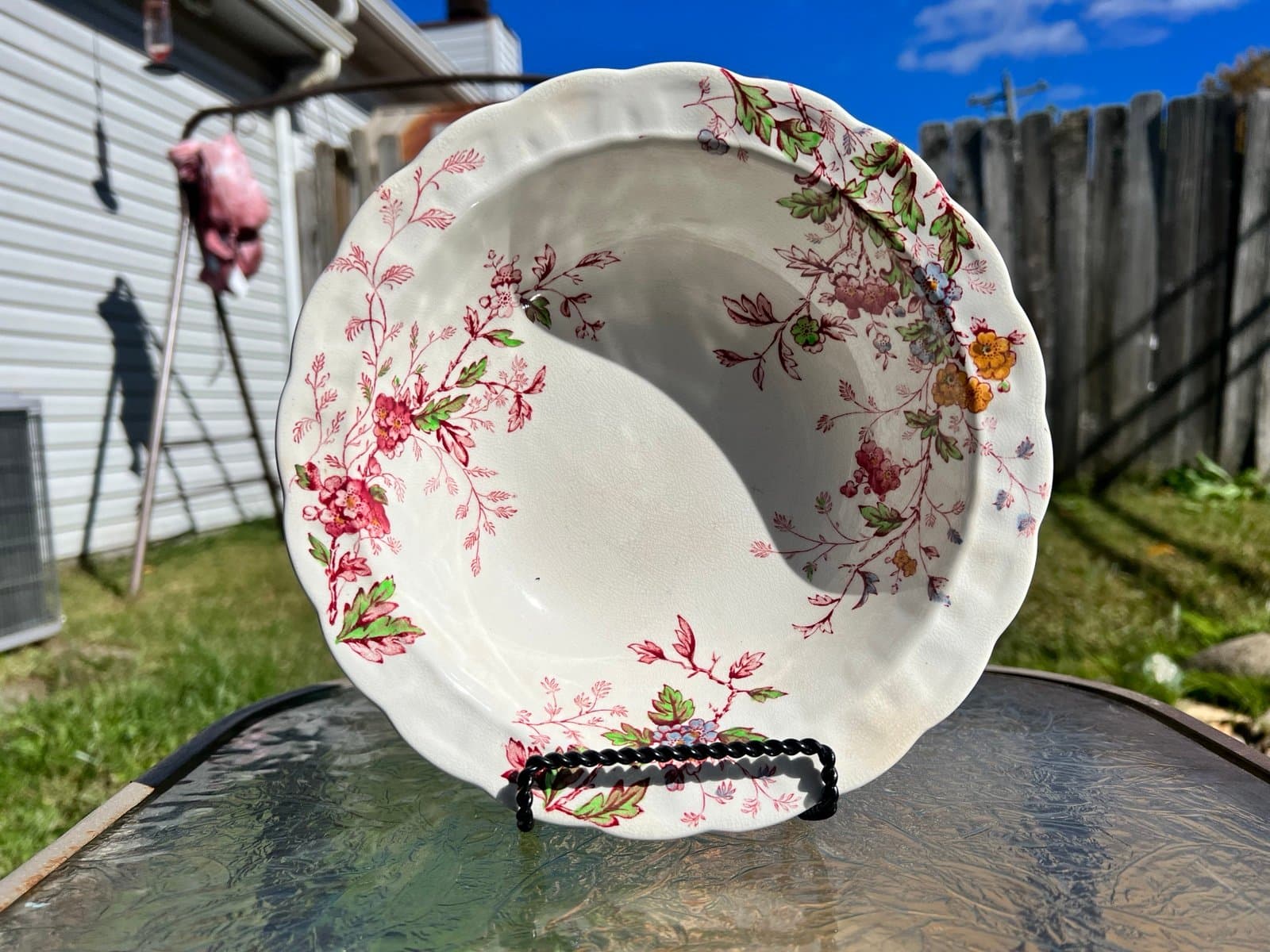 scalloped Washington bowl by booths - Thumbnail 3