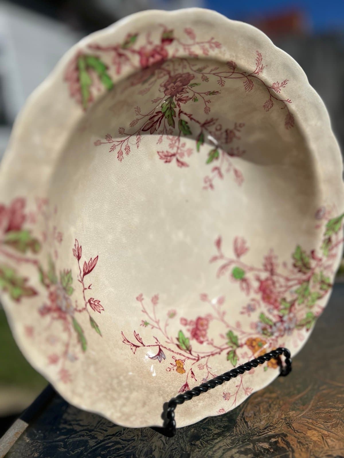 scalloped Washington bowl by booths - Thumbnail 4