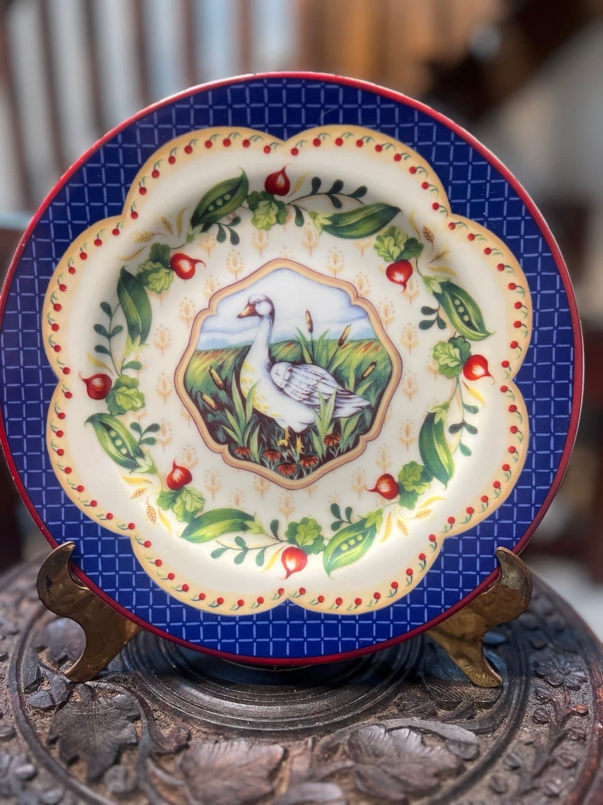 Goose Salad Plate by Le Jardin - Thumbnail 7