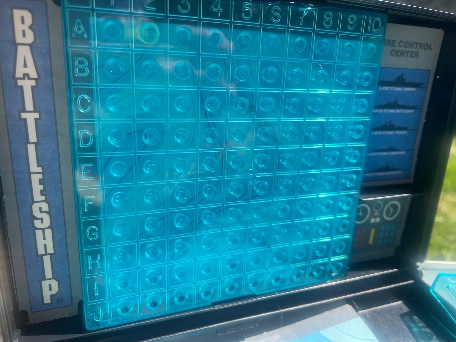 vintage 1984 battleship board game - Thumbnail 7