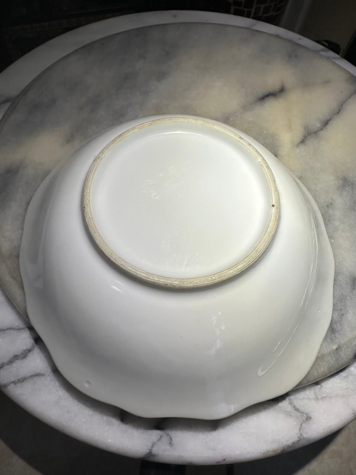 Rare hand painted vintage Japanese serving bowl - Thumbnail 2