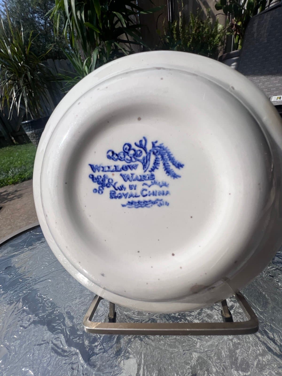Blue willow ware 6” bowl - Thumbnail 3
