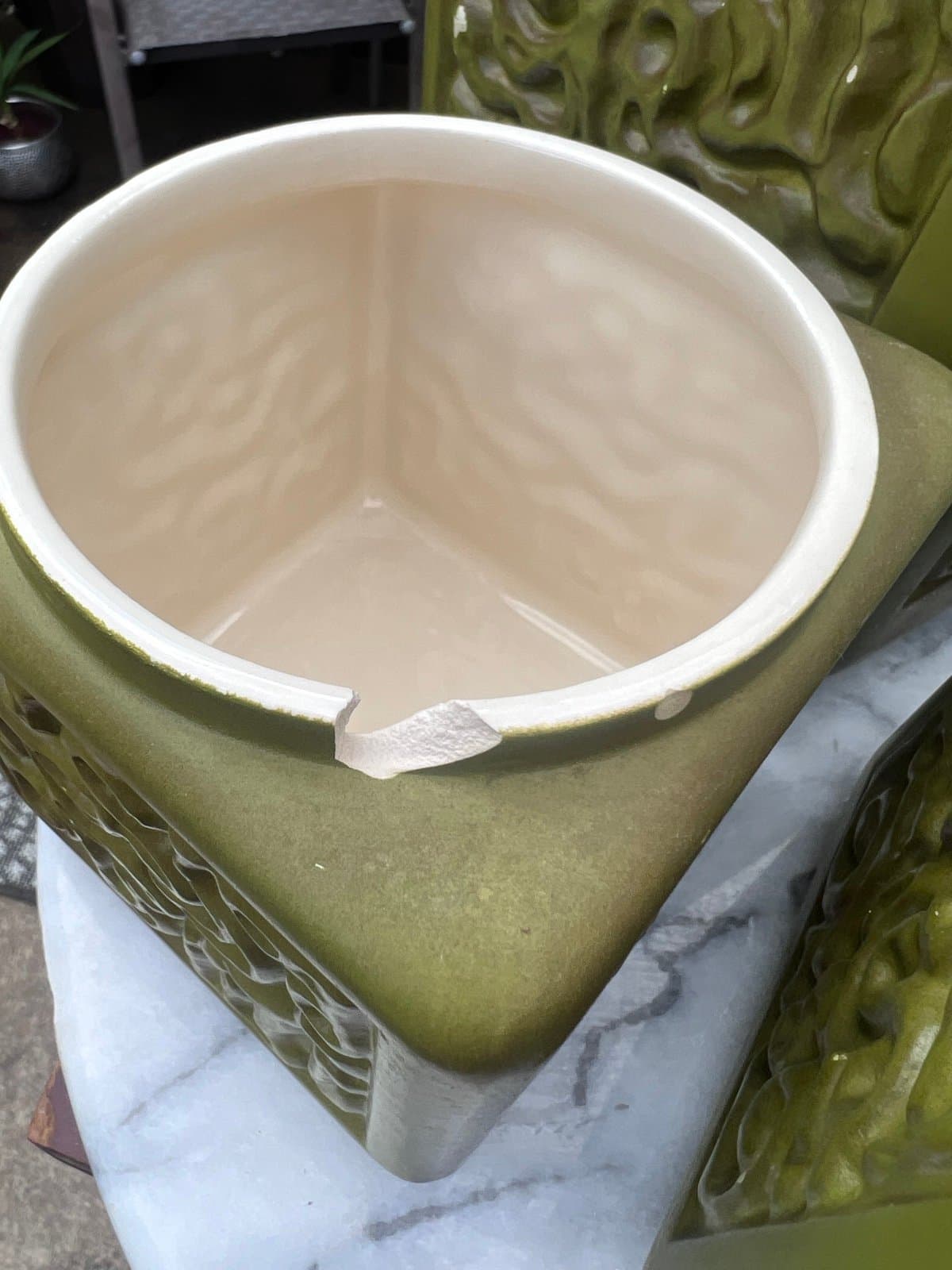Vintage Hager Ceramic canister set - Thumbnail 8