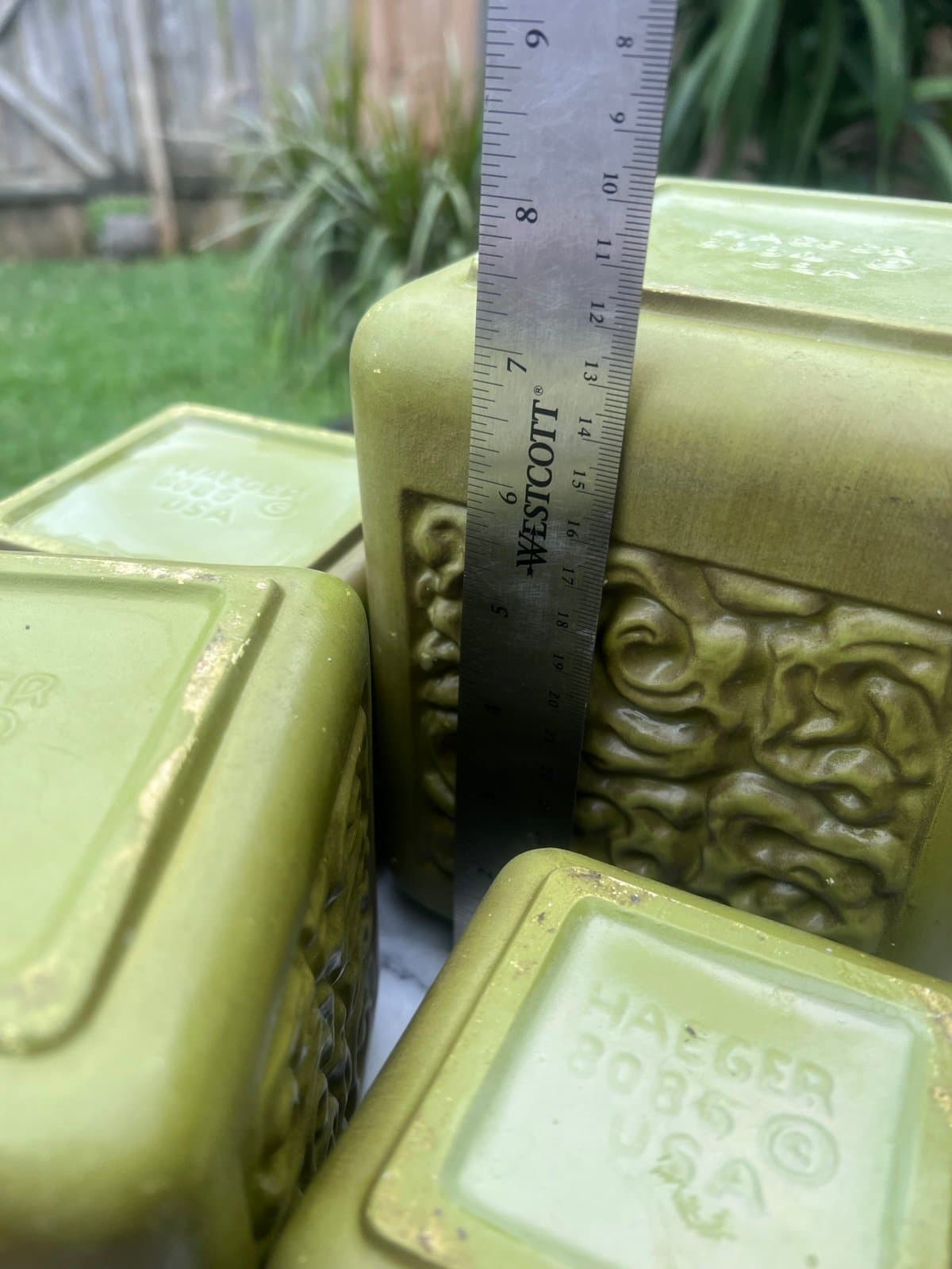 Vintage Hager Ceramic canister set - Thumbnail 11