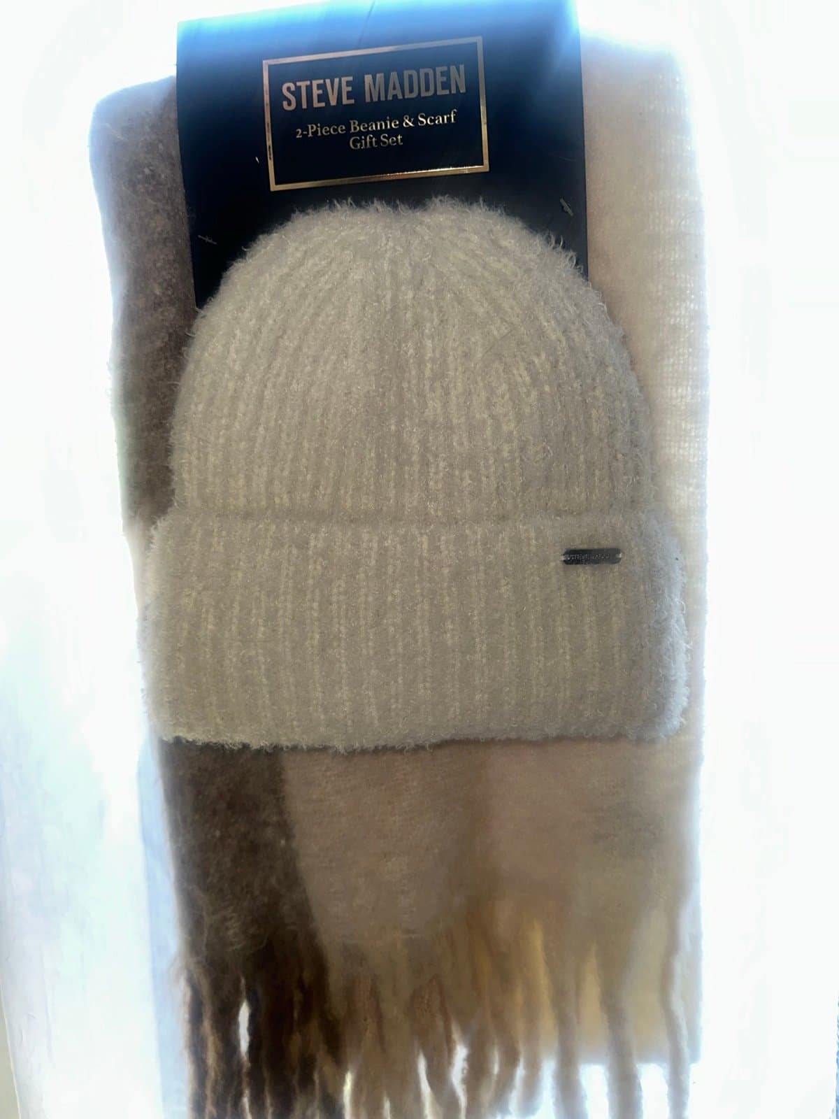 Brand new Steve Madden hat and scarf