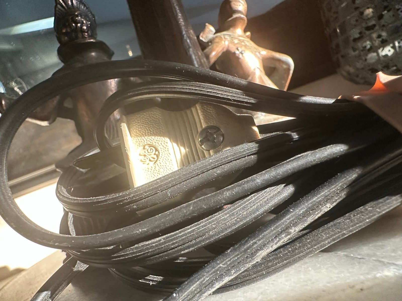 1930’s copper art deco (working) lamp - Thumbnail 7