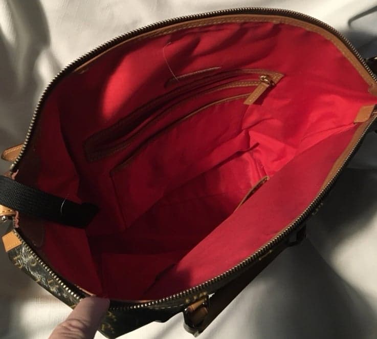 **NWOT** Dooney & Bourke Brown Vachetta Florentine Leather Domed Satchel Handbag - Thumbnail 4