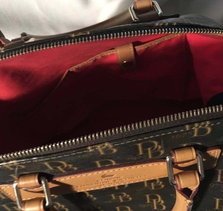 **NWOT** Dooney & Bourke Brown Vachetta Florentine Leather Domed Satchel Handbag - Thumbnail 5