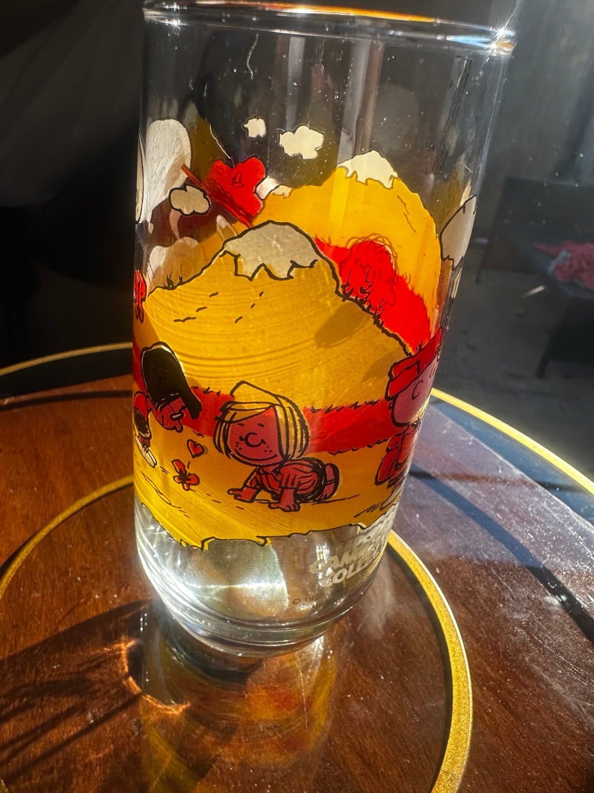 1971 collectors snoopy glass - Thumbnail 4