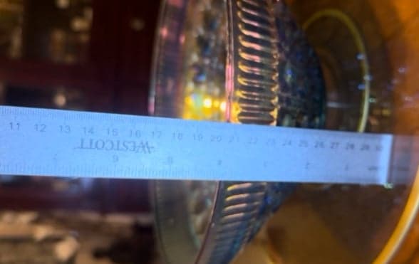 Vintage Indiana Glass Windsor Blue Carnival Bowl – A Depression Glass Collector’ - Thumbnail 11