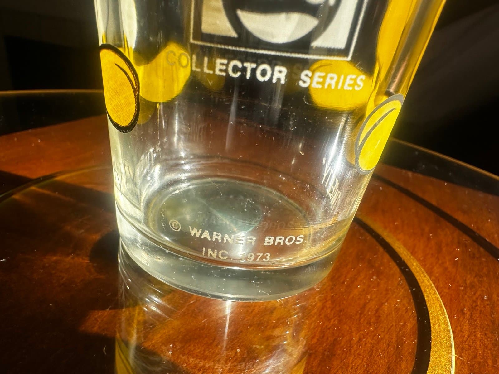 1973 Warner Bros. Looney Tunes Tweety Bird Pepsi Collector Series glass - Thumbnail 4