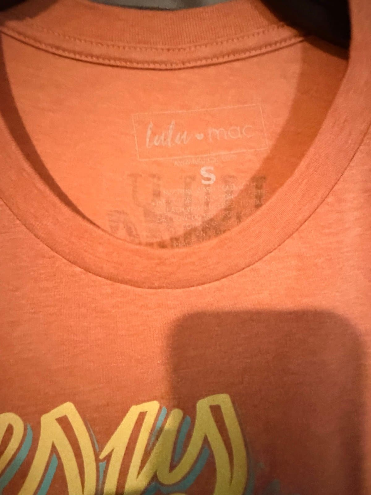 Lulu Mac tee—size small, brand new, “Jesus saved and country raised.” - Thumbnail 4